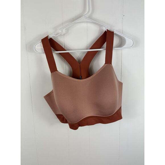 Nike Sports Bra in Brown and Tan - Picture 2 of 6